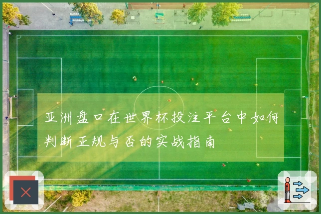 亚洲盘口在世界杯投注平台中如何判断正规与否的实战指南