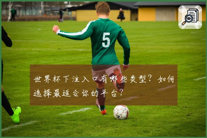 世界杯下注入口有哪些类型？如何选择最适合你的平台？