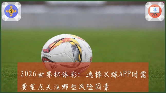 2026世界杯体彩：选择买球APP时需要重点关注哪些风险因素