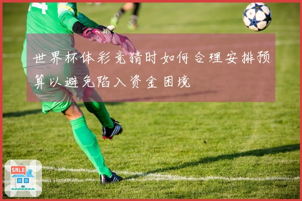 世界杯体彩竞猜时如何合理安排预算以避免陷入资金困境
