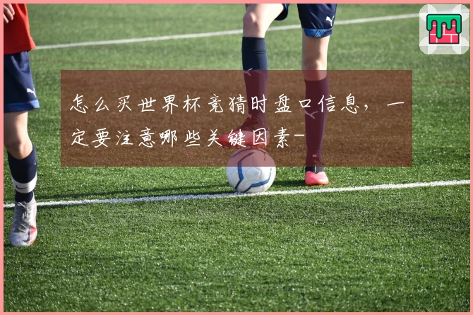 怎么买世界杯竞猜时盘口信息，一定要注意哪些关键因素-