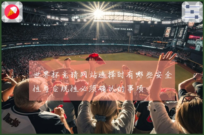 世界杯竞猜网站选择时有哪些安全性与合规性必须确认的事项